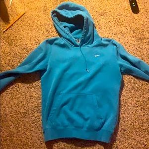 Blue Nike hoodie